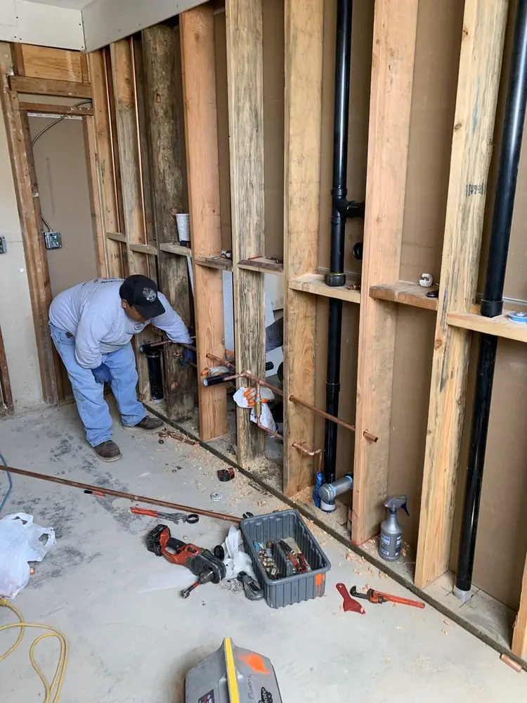 Commercial rough-in plumbing for Commercial Plumbing in Lake Stickney